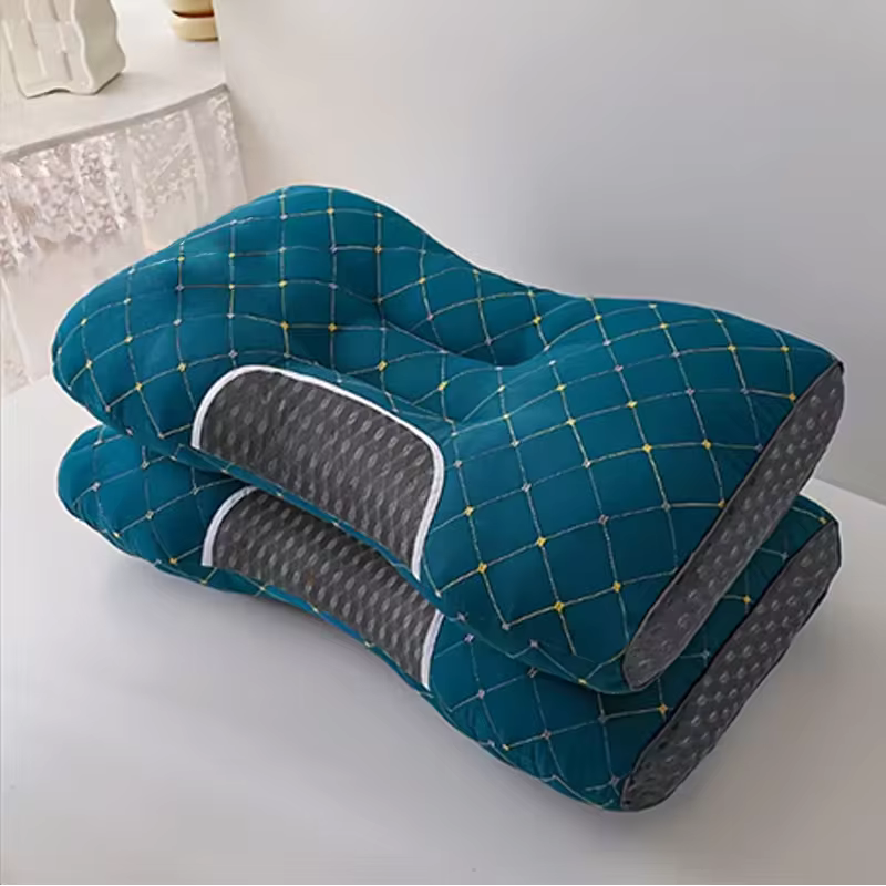 Adjustable Ergonomic Contour Neck Support Pillow Set