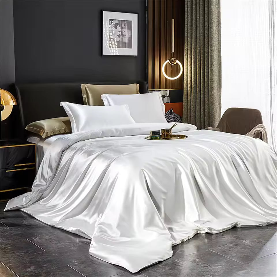 Luxury Satin Silk Bedding Set