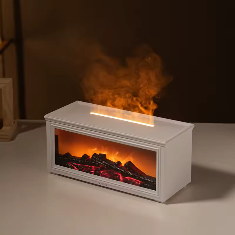 Fireplace Flame Aroma Diffuser Humidifier