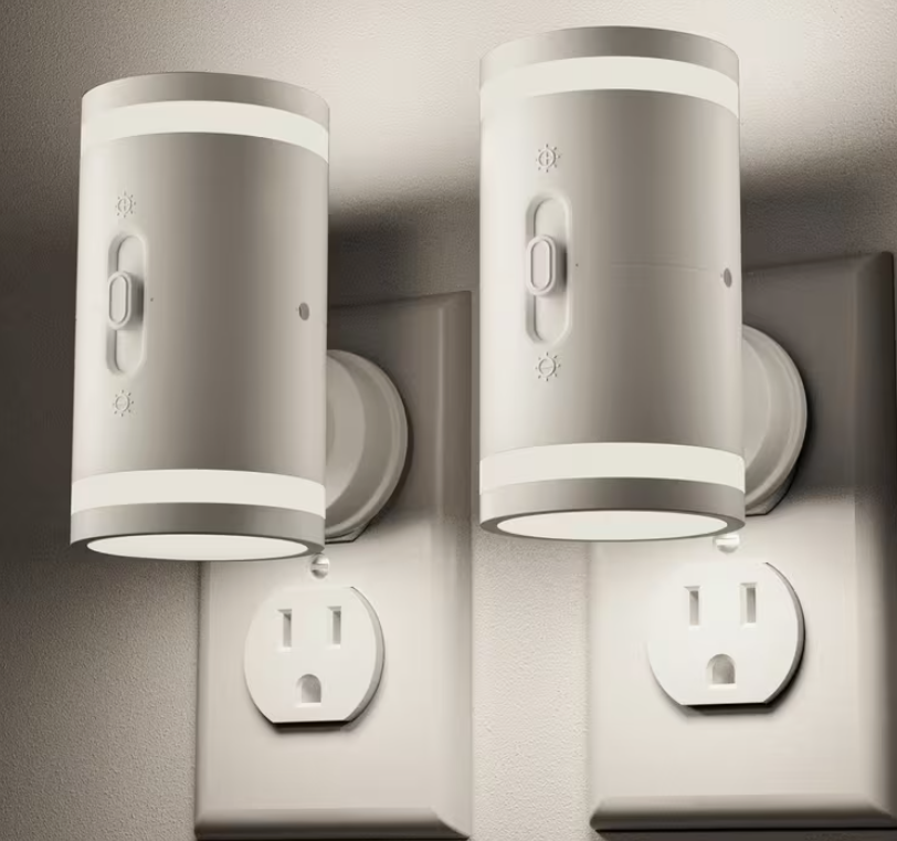 Plug In Dusk To Dawn LED Night Light Set 4 Pack